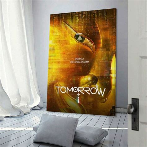 Sci-Fi Movie Poster Tomorrow And I Poster Framed Canvas Poster Built In ...