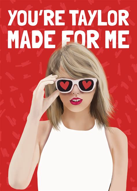 Taylor Swift Valentine's Day Card – Scribbler Cards & Gifts