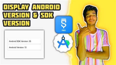 Sketchub • Display Android SDK version & Android Version