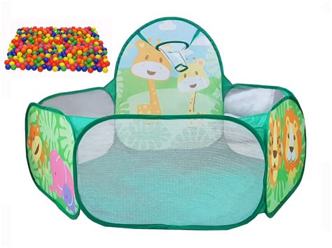 Buy Magicwand Large Size ABS Plastic Multi-Colored Balls for Ball Pool ...