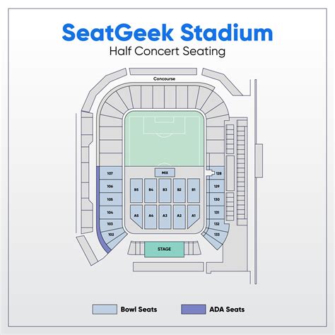 Stadium Map | SeatGeek Stadium