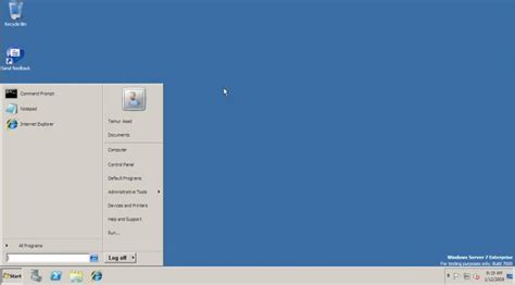 Image result for Windows Server 2008 Home Screen