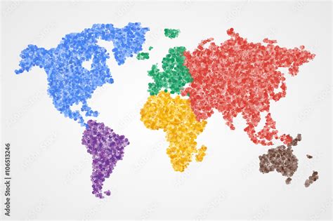 Round World Map Vector 的图像结果