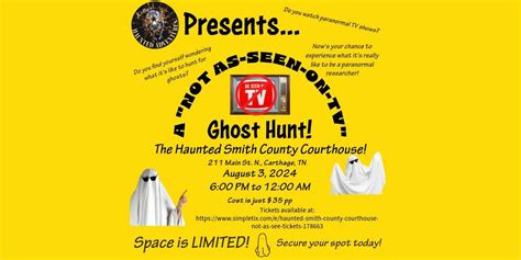 Haunted Smith County Courthouse - NOT As-Seen-On-TV Ghost Hunt, 211 ...