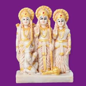 kunuaaru Ram darbar Idol Handicraft / God Rama Sita Laxman and Hanuman ...