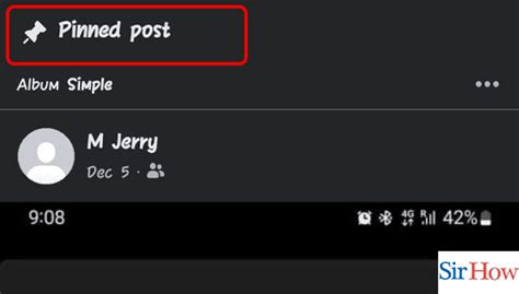 Image result for Pinned Facebook Post