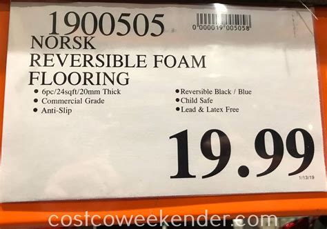 Norsk Reversible Multi-Purpose Foam Flooring | Costco Weekender