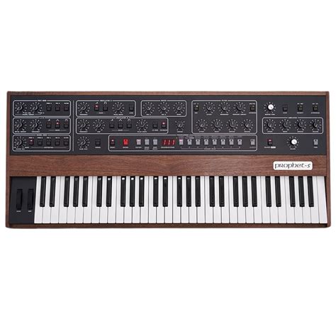 Sequential Prophet 5 Keyboard 5 Voice Analogue Polyphonic Synthesiser ...