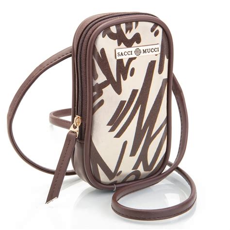 SACCI MUCCI Mobile Pouch Sling Bag for Women and Girls. - 100% Vegan ...