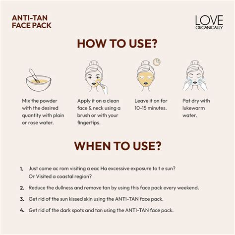 Anti-Tan Face Pack - Papaya + Orange – Love Organically