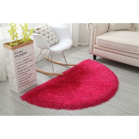 Manhattan Polyester Half Moon Area Rug, 2.5' x 4.5' - 2'5'' X 4'5 ...