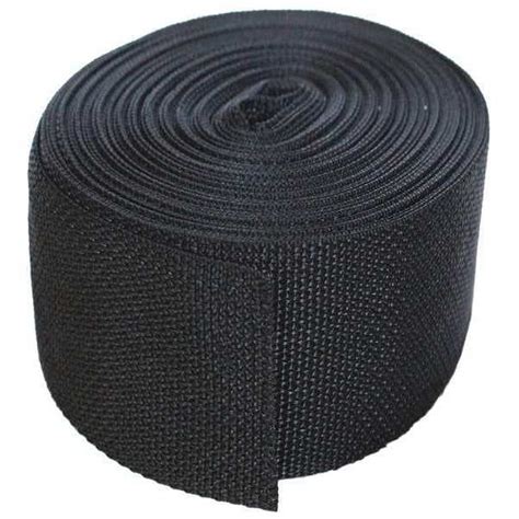 Bulk-Strap Bulk Webbing, 51 ft. x 2 In., 900 lb., Color: Black P02051BK ...