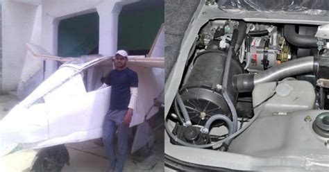 Jobless Frustrated Man Builds Plane Using Maruti Van Engine To Prove ...