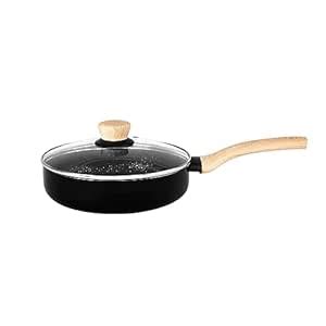 Buy Bergner Bellini Plus Aura 5-Layer Non-Stick 26 cm Deep Frypan with ...