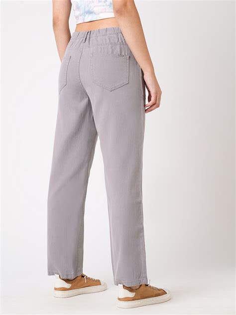 Buy Women High-Rise Loose Straight Fit Jeans | Kraus Jeans