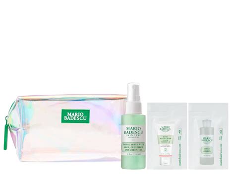 Mario Badescu Holographic Makeup Bag GWP | lyko.com