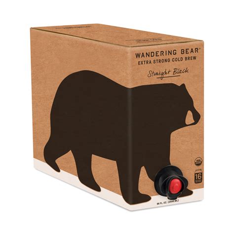 Wandering Bear Coffee Extra Strong Cold Brew Coffee on Tap, Straight ...