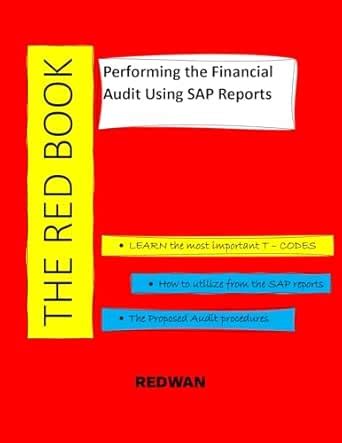Performing the Financial Audit Using SAP Reports eBook : Redwan ...