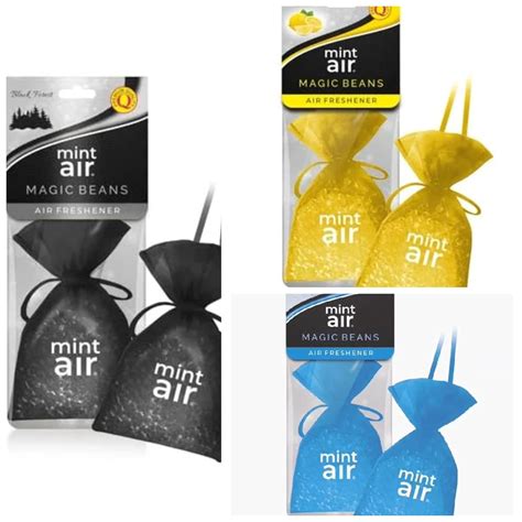 KBK Mint air MAGIC BEANS Hanging Air Freshener, Car, Bathroom freshner ...