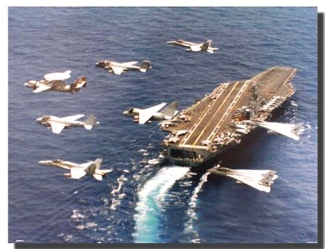 Aircraft Carrier Wall Decor Picture Military Jets | Ubuy India