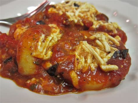 The Vegan Chronicle: Cheesy Polenta Casserole with Roasted Bell Pepper ...