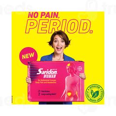 Saridon Woman Tablet 10 - Uses, Side Effects, Dosage, Price | Truemeds