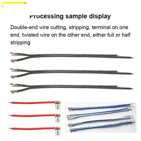 Fully Automatic Single Head Wire Terminal Crimping Peeling Cutting Machine