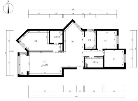 现代简约三居室121平米9.5万-加州水郡西区装修案例-北京房天下家居装修网
