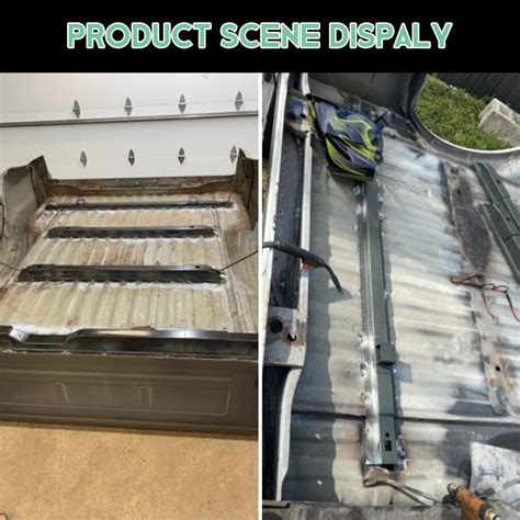 Buy Auraroad Truck Bed Floor Support Crossmember Kit Compatible with ...