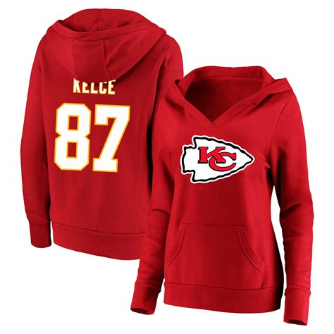 Travis Kelce Kansas City Chiefs Fanatics Women's Plus Size Player Name ...