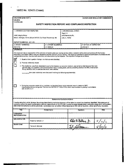 Image result for NRC Form 3