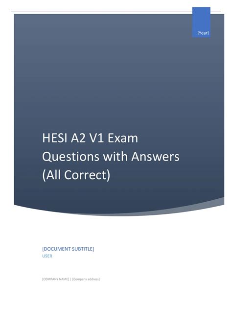 HESI A2 ENTRANCE EXAM 2023 ALL SUBJECTS QUESTIONS WITH ANSWERS BUNDLE ...