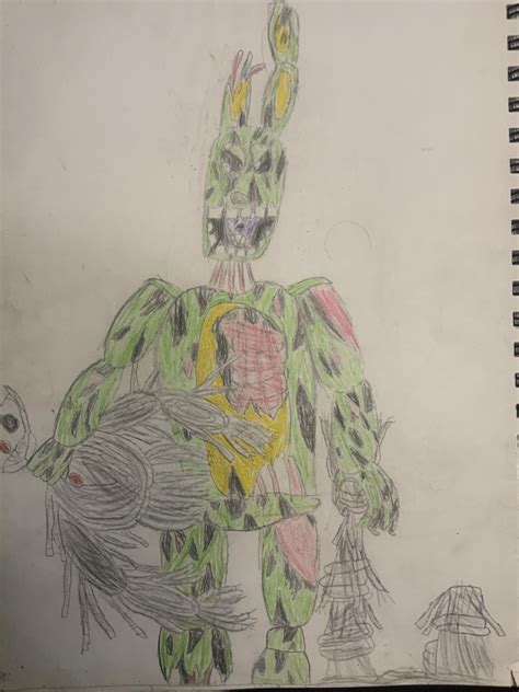 Image result for Springtrap X Ennard Fanart