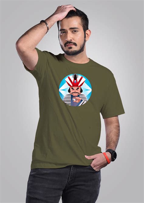 Banglar Villain Printed Bengali Graphic T-Shirts in Kolkata – Bongmade