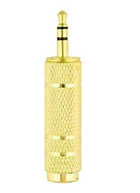 FEDUS 6.5mm Female to 3.5mm Male Gold Plated Audio Adapter