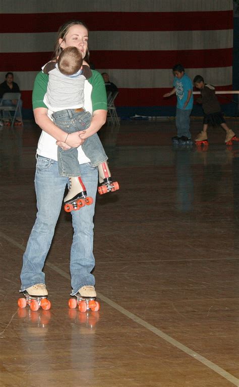 Roller boogie: Families rock the rink at Carson Skate Night | Article ...
