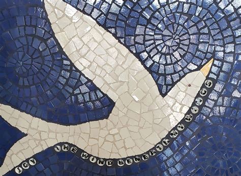 Mosaic Garden Stepping Stone - Day 2, 104 S. Austin Street Former Klein ...