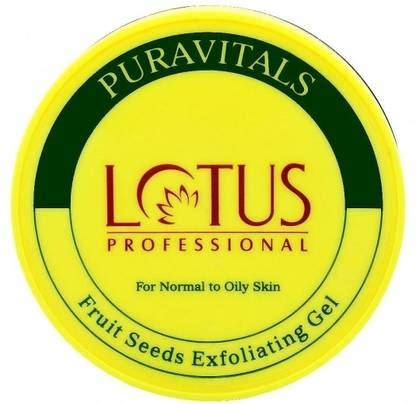 Lotus Professional Fruit Seeds Exfoliating Gel Face Wash - Price in ...
