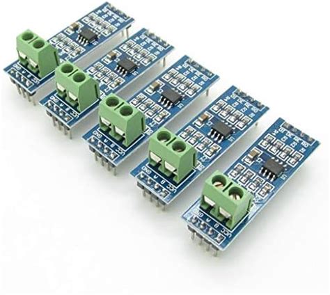 INVENTO 5Pcs 5V MAX485 TTL to RS485 Converter Module Board for DIY ...