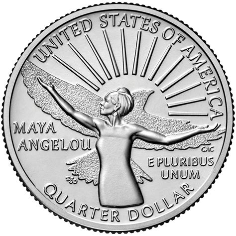 US Mint Releases Coin Honoring Maya Angelou