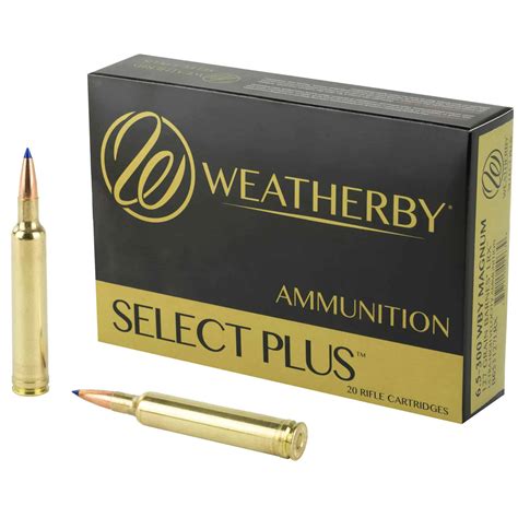 Weather Select Plus 6.5-300 Wby Mag with 127 Grain Barnes LRX Bullets ...