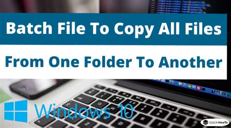 Image result for Batch Script to Copy Files to Another Folder