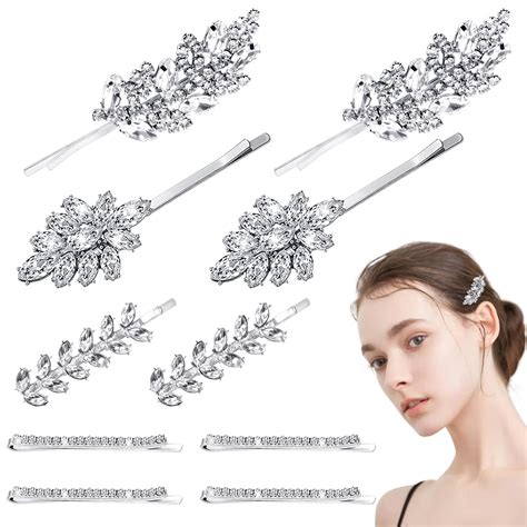 Rhinestone hair pins online