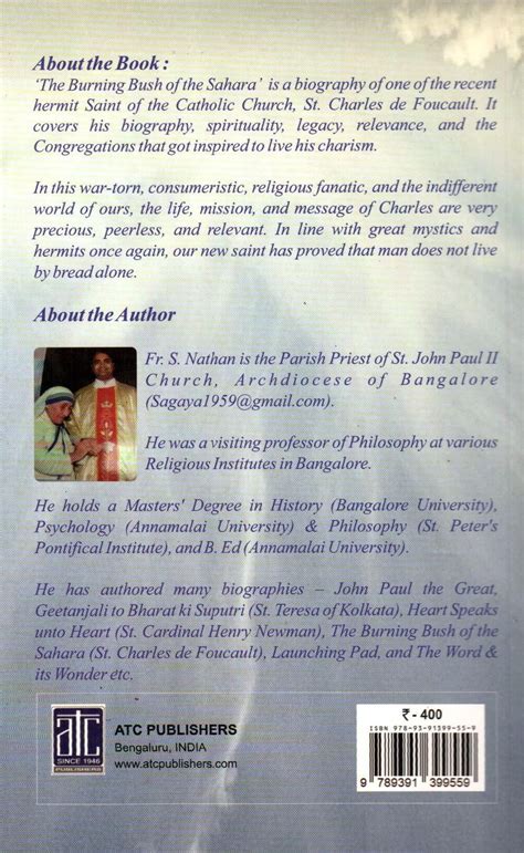 The Burning Bush of the Sahara – St Pauls India