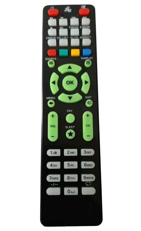 VEV Mitashi LED TV Universal Remote Compatible For Mitashi TV (BLACK)