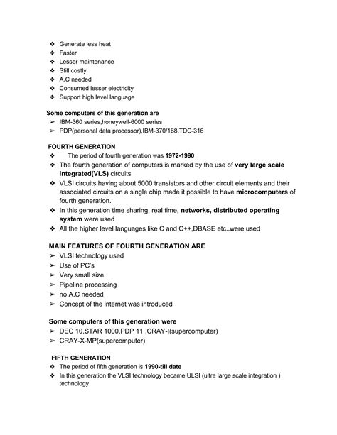 Image result for Computer Generation Table Chart