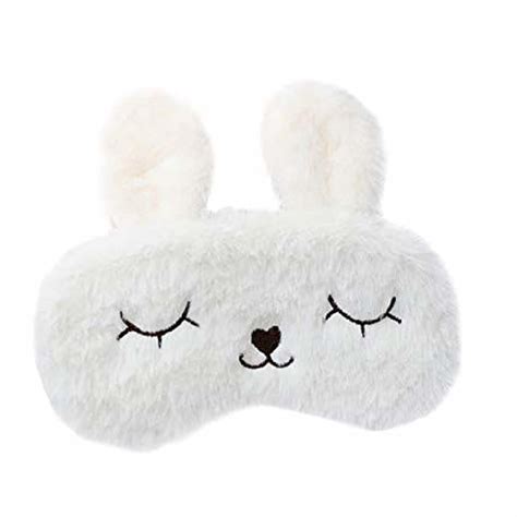 Buy Nitsha Unisex Soft and Smooth Cute Fur Cat Sleeping Eye Shade ...