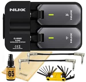 Tonebird NUX C-5RC Wireless Guitar System 5.8GHz Transmitter and ...