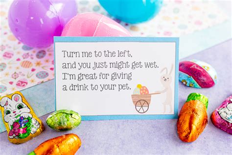 48 Free Printable Easter Egg Hunt Riddles - Play Party Plan