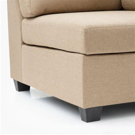 Buy Signature Arden Fabric Sofa Corner - Beige from Home Centre at just ...